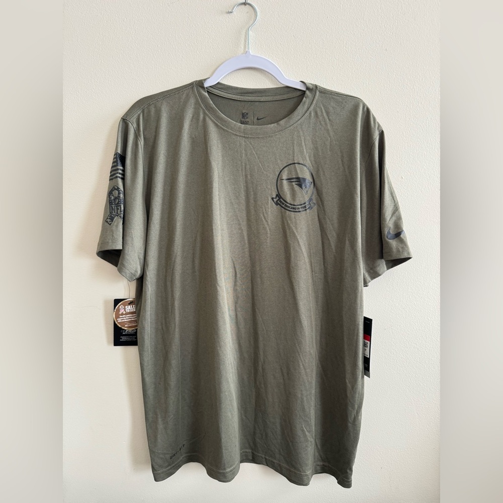 Nike New England Patriots Salute To Service T-Shirt CT1668-222 - Men’s L